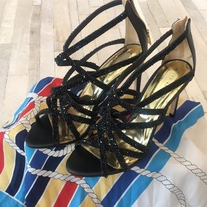 Ted Baker strapped Black heels